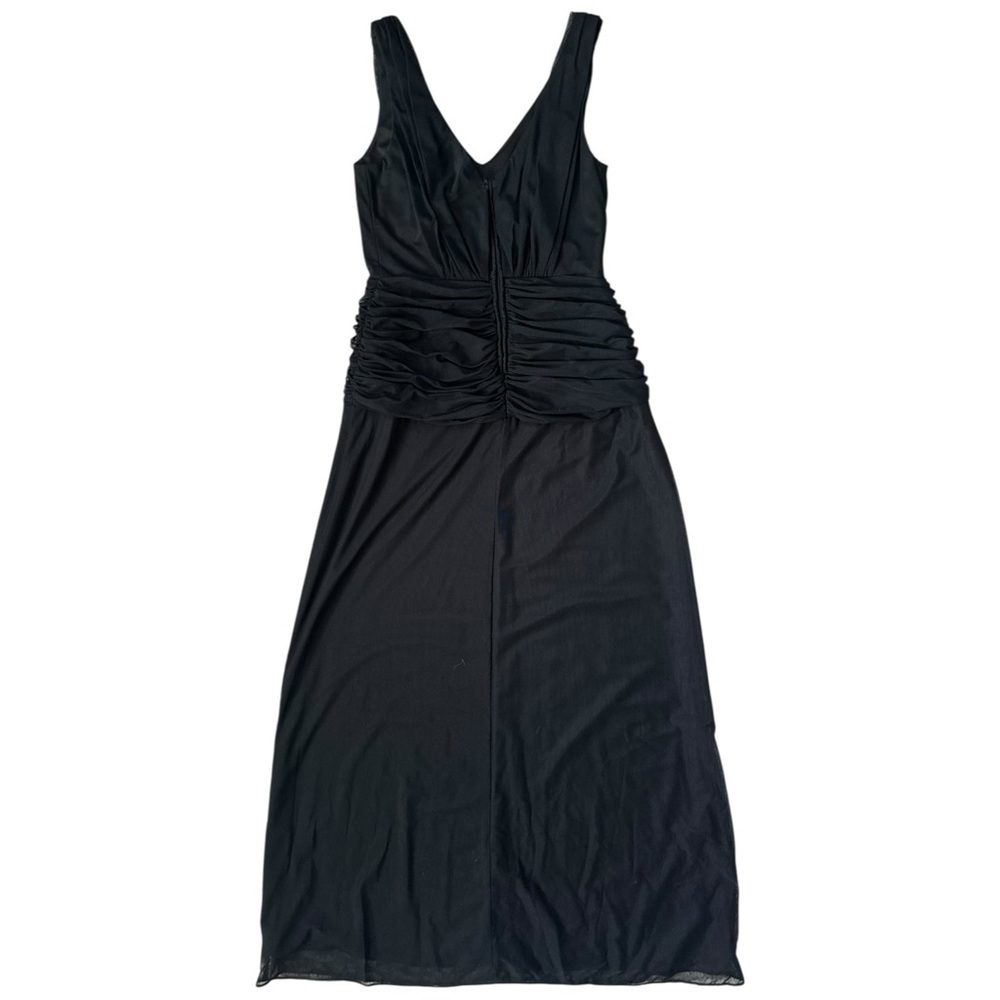 Cachet Floor Length Gown Black Size 14 - Picture 3 of 8